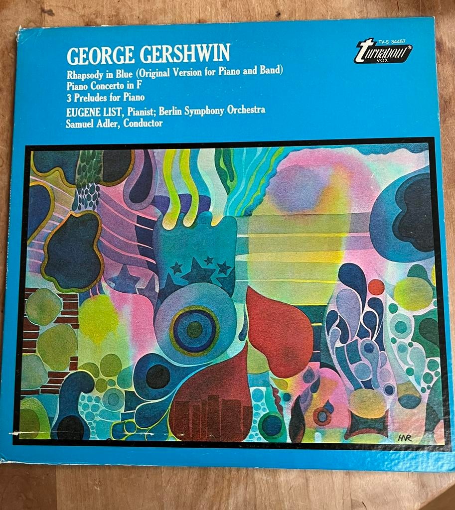 Lp gerschwin en list, Cd's en Dvd's, Vinyl | Klassiek, Ophalen, Gebruikt, Overige typen, 12 inch
