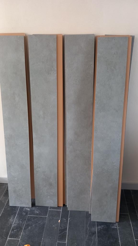 27x Nieuwe stootborden trap steengrijs First Step, Ophalen of Verzenden, Nieuw, Trap, Minder dan 2 meter