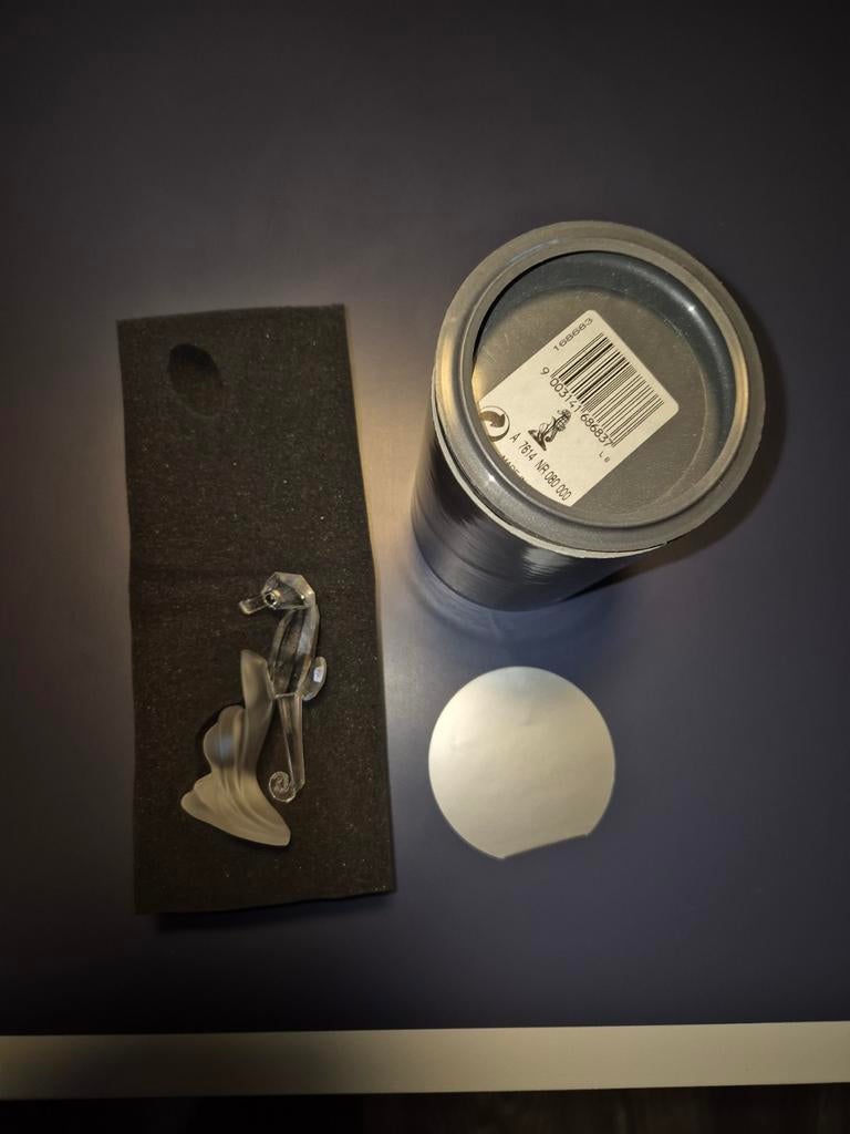 Swarovski Zeepaardje Kristal Figuur met Originele Verpakking, Ophalen of Verzenden