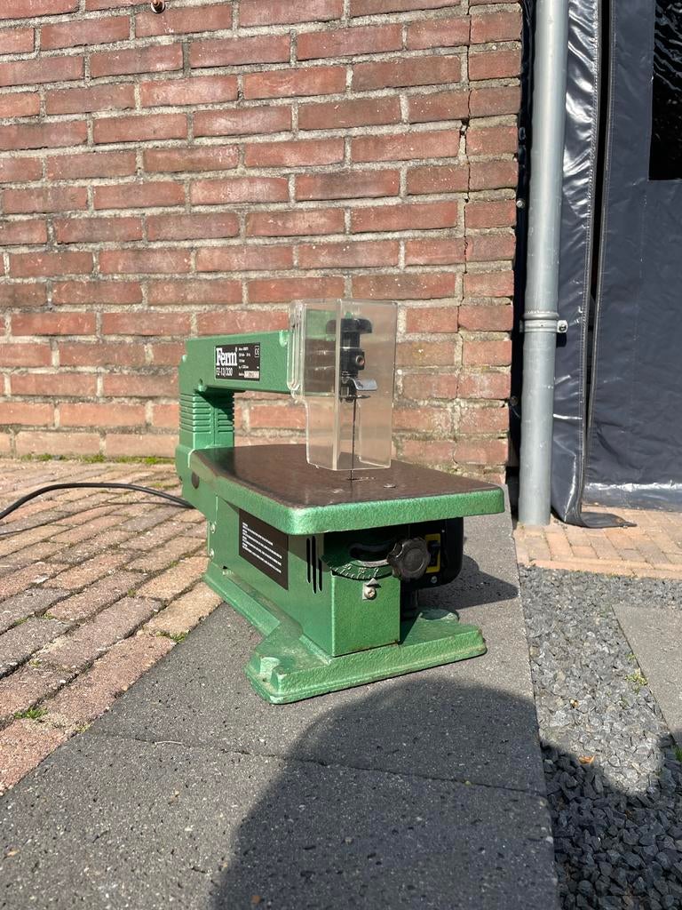 Elektrische Figuurzaag, Ophalen, Minder dan 30 mm, Zo goed als nieuw, Figuurzaag