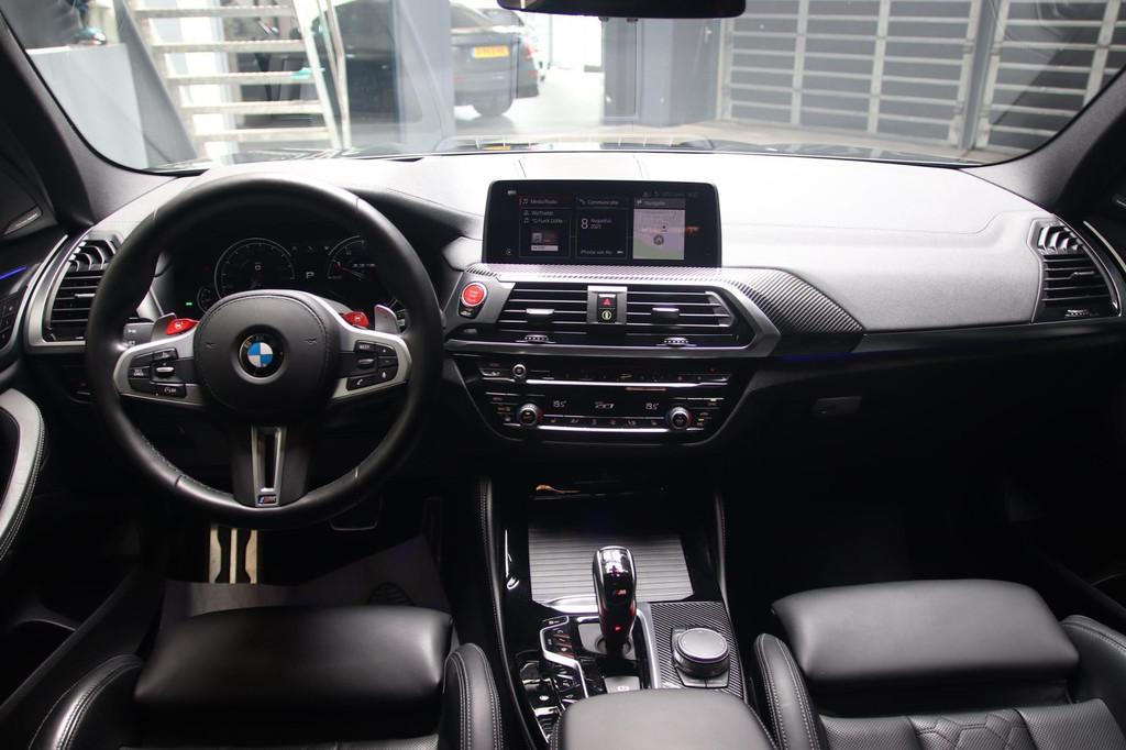 BMW X3 M Competition AKRAPOVIC-CARBON-H&K-HUD-360-DEALER, Auto's, BMW, Automaat, Gebruikt, Zwart, Bedrijf