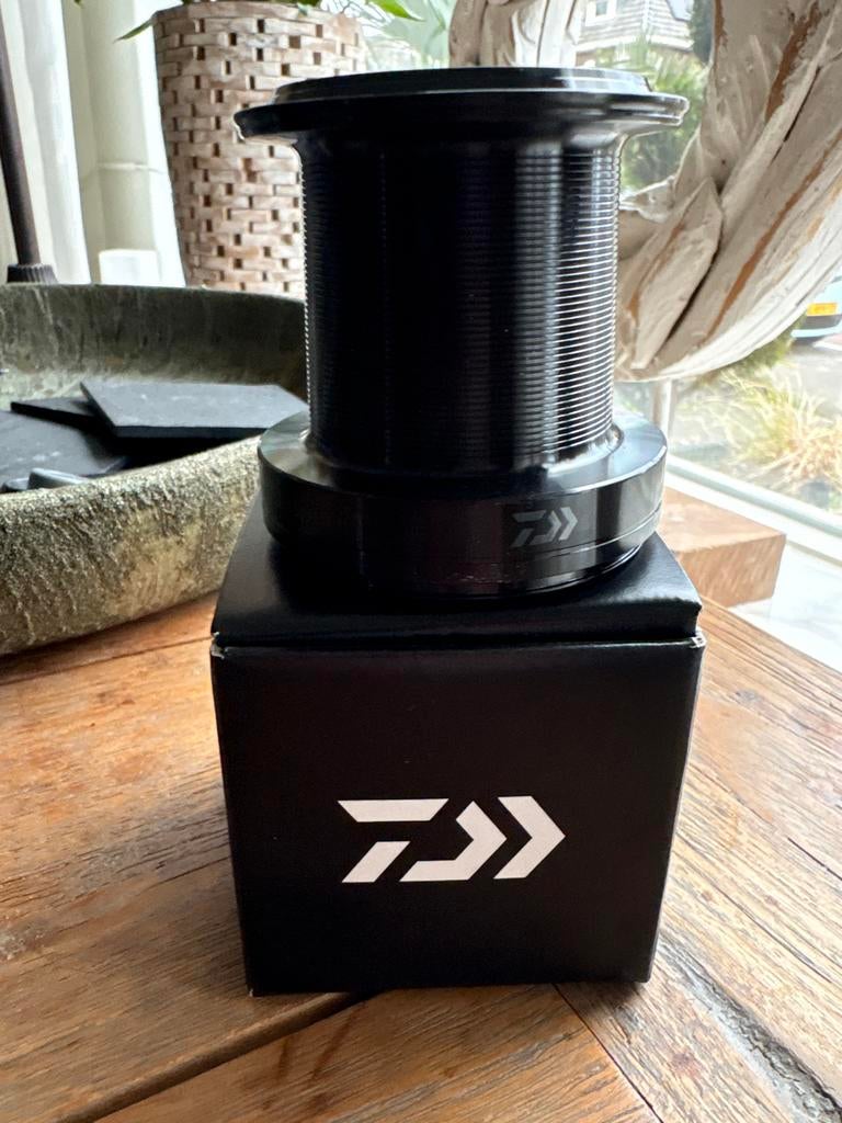 Daiwa molen spoel, Watersport en Boten, Hengelsport | Algemeen, Ophalen of Verzenden, Zo goed als nieuw, Molen