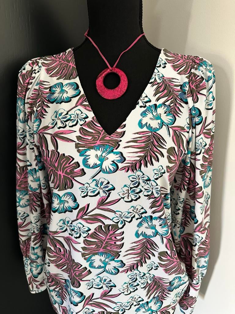 Studio Anneloes travelstof blouse mt xs, Ophalen of Verzenden, Zo goed als nieuw, Maat 34 (XS) of kleiner, Overige kleuren