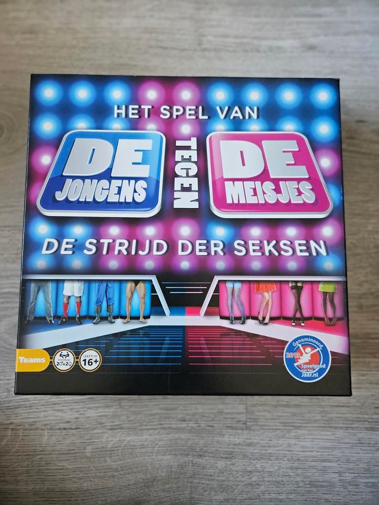Het spel van De Jongens tegen De Meisjes, Ophalen of Verzenden