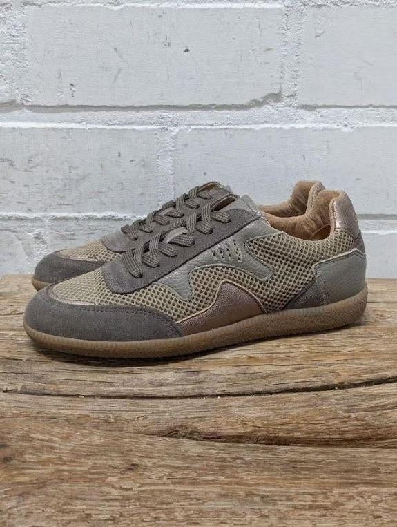 DWARS - Mooie leren sneakers maat 36 - Nieuw €139,95 - DWRS, DWRS, Beige, Nieuw, Ophalen of Verzenden