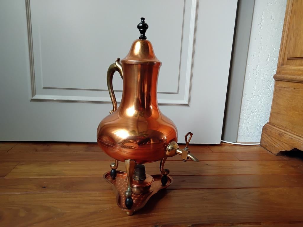 Koperen kraantjes pot, Antiek en Kunst, Ophalen of Verzenden