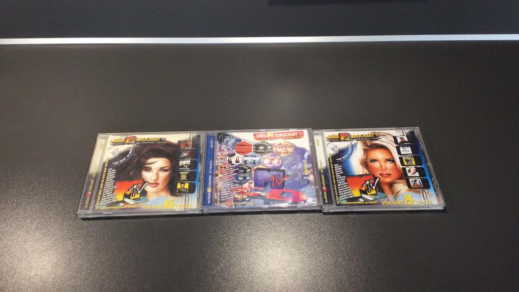3 cd’s MTV Braun Eurochart jaren 90, Ophalen of Verzenden, Zo goed als nieuw