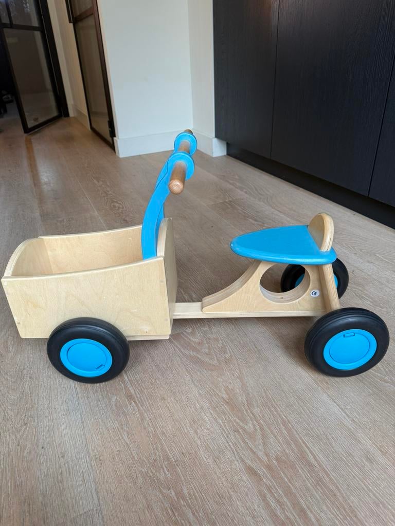 van Dijk Toys Loop Bakfiets, Ophalen, Loopfiets