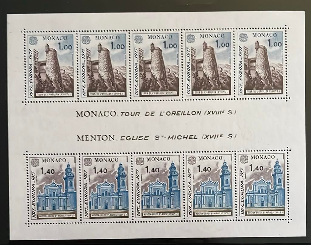 Monaco - 1977 - Europa CEPT - postfris, Ophalen of Verzenden, Monaco, Postfris
