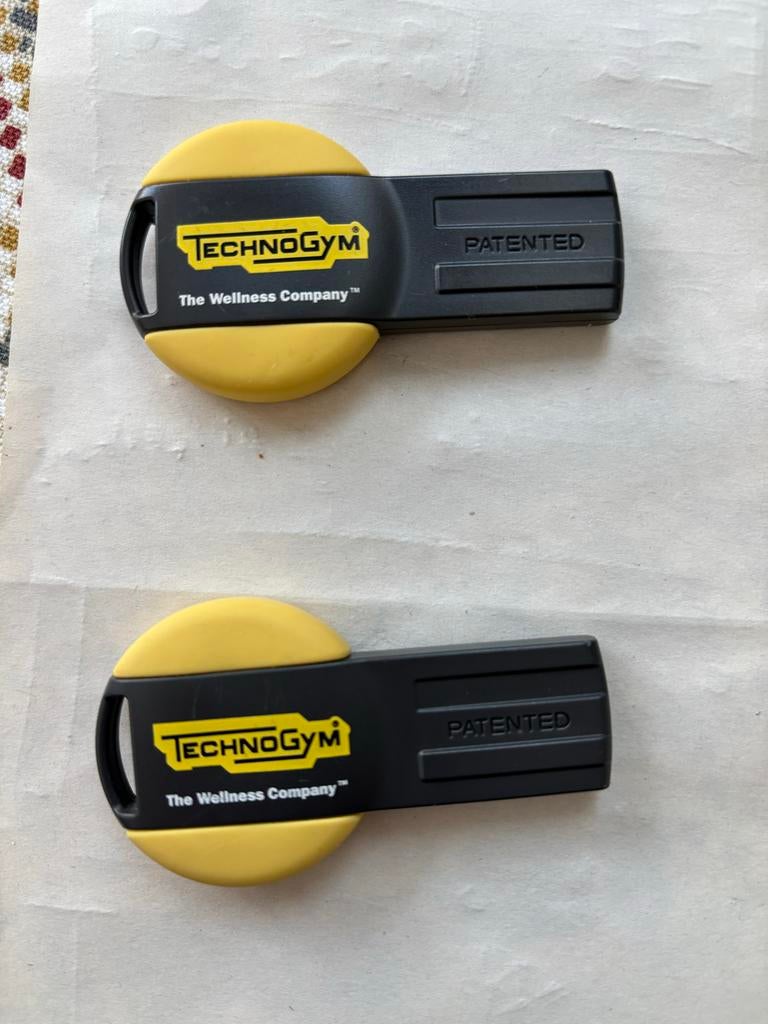 TechnoGym Sleutel (nog 1-tje beschikbaar), Ophalen of Verzenden, Zo goed als nieuw, Overige typen