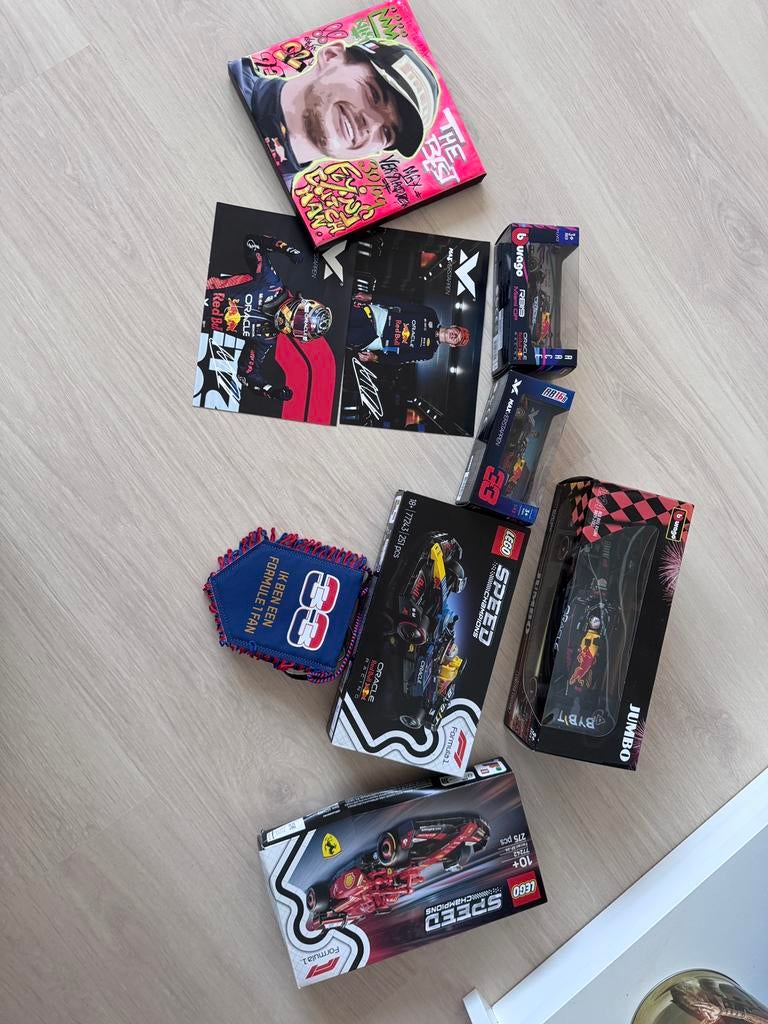 Max verstappen spullen formule 1, Ophalen of Verzenden, Zo goed als nieuw, Formule 1