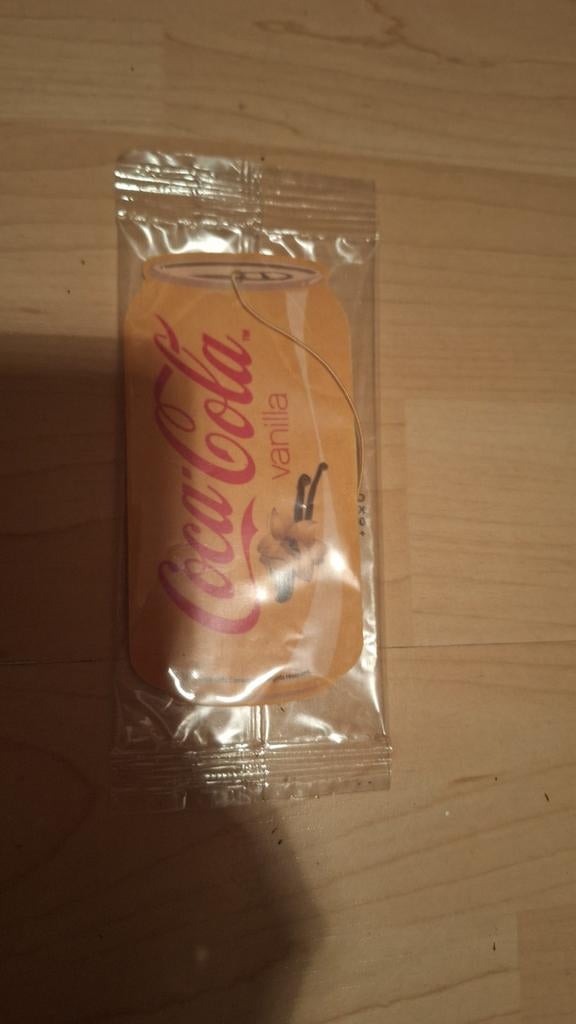 Coca-Cola Vanille Autoverfrisser - Nieuw in verpakking, Ophalen of Verzenden, Nieuw