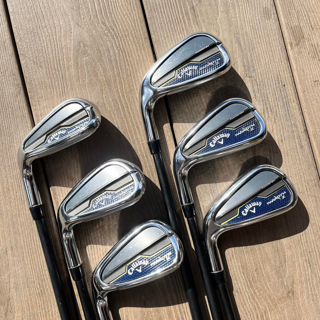 Callaway Pardym X forged 6-AW - R flex - Linkshandig, Ophalen of Verzenden, Zo goed als nieuw, Set, Callaway