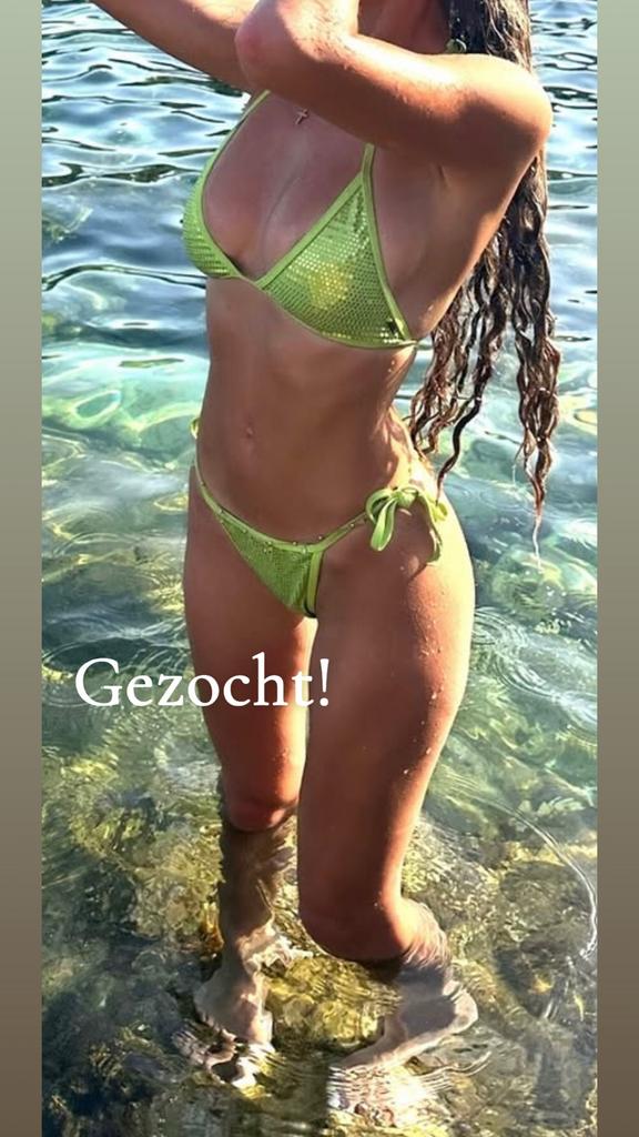 GEZOCHT: Loavies bikini top S & broekje M, Ophalen of Verzenden, Zo goed als nieuw, Groen, Bikini