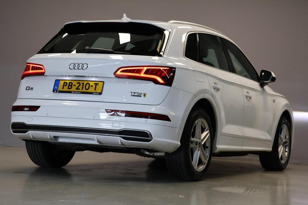 Audi Q5 2.0 TFSI quattro Sport S-Line, Automaat, Gebruikt, 4 cilinders, Leder en Stof
