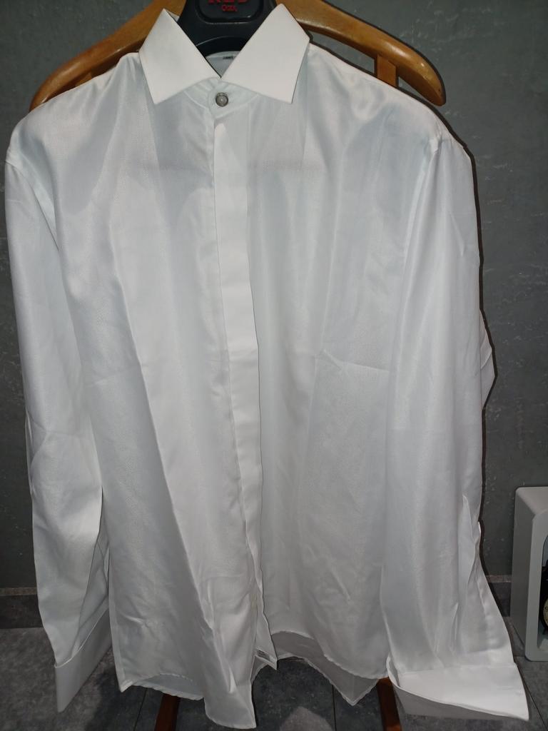 Wilhorst overhemd maat 39 Dubbele manchet, Verzenden, Nieuw, Blauw, Halswijdte 39/40 (M)