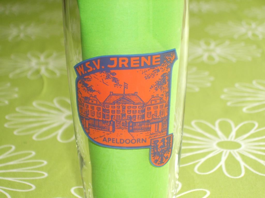 W.S.V. Irene Apeldoorn glas - Wandelsport vereniging #, Ophalen of Verzenden, Zo goed als nieuw