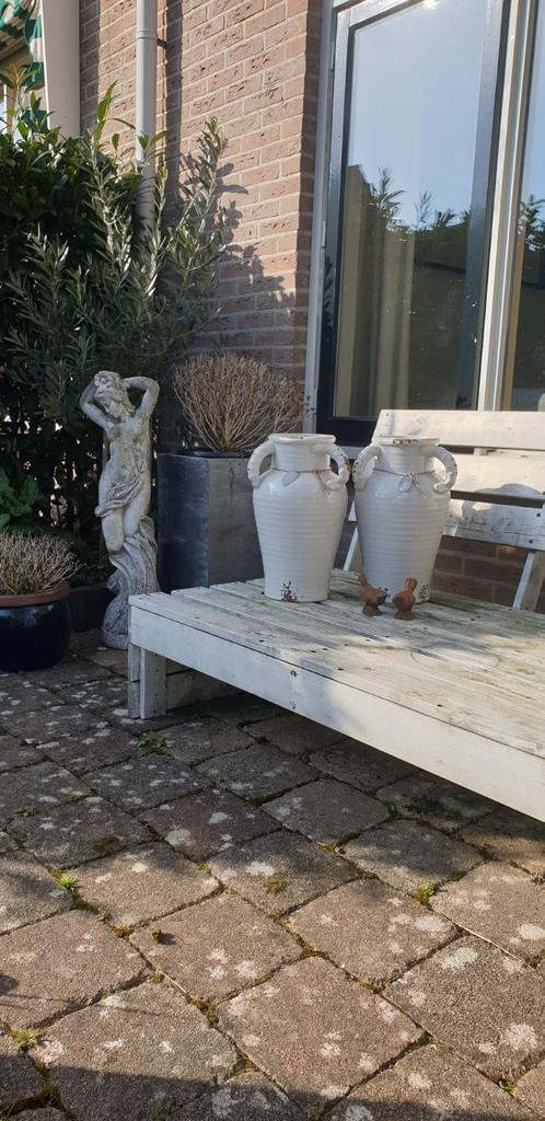 2 st. Riverdale grote vazen potten 40 cm hoog, Ophalen