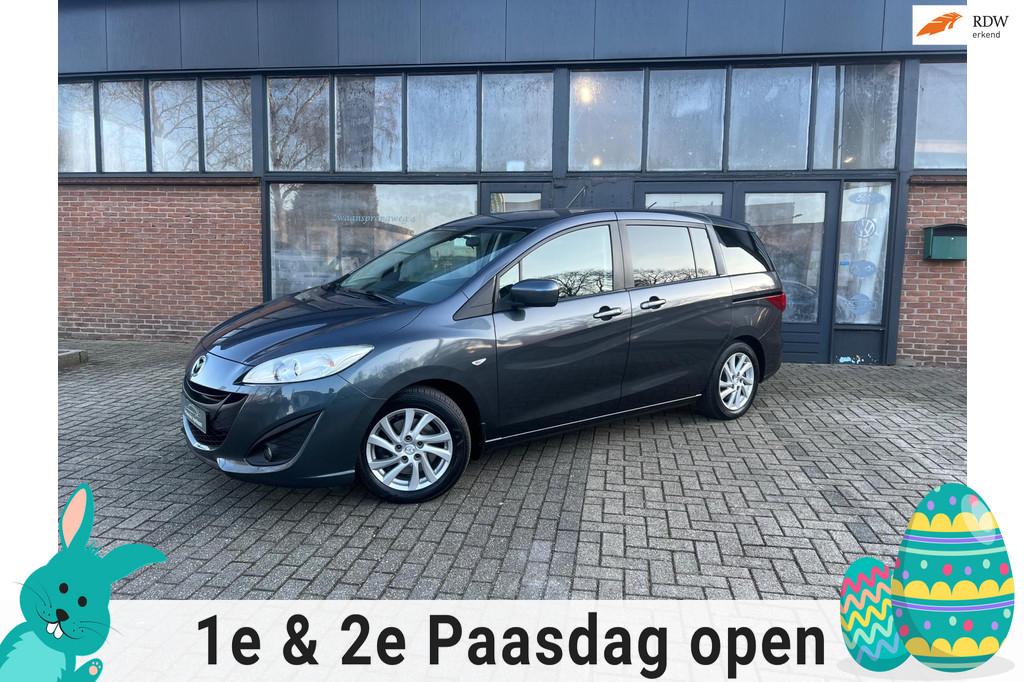 Mazda 5 2.0 GT-M, 7p, Navi Dealer OH, 1998 cc, Stof, Gebruikt, Zwart
