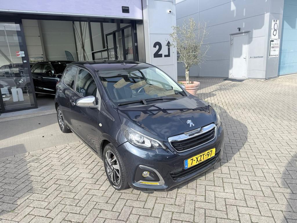 Peugeot 108 1.0 e-VTi Première CARPLAY! LED! CLIMA! CAMERA!, Voorwielaandrijving, Euro 5, Stof, Gebruikt