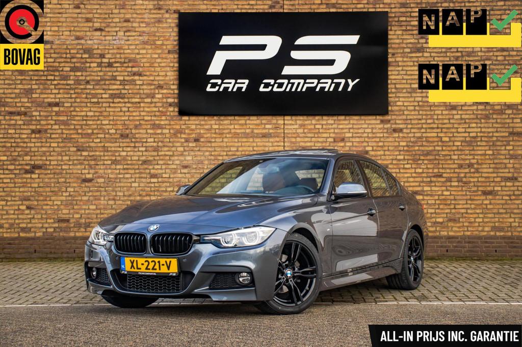 BMW 3-serie 320i M-Sport, Origineel NL/ Dealer OH/Pano/Leder, Auto's, Automaat, 1998 cc, Achterwielaandrijving, Euro 6