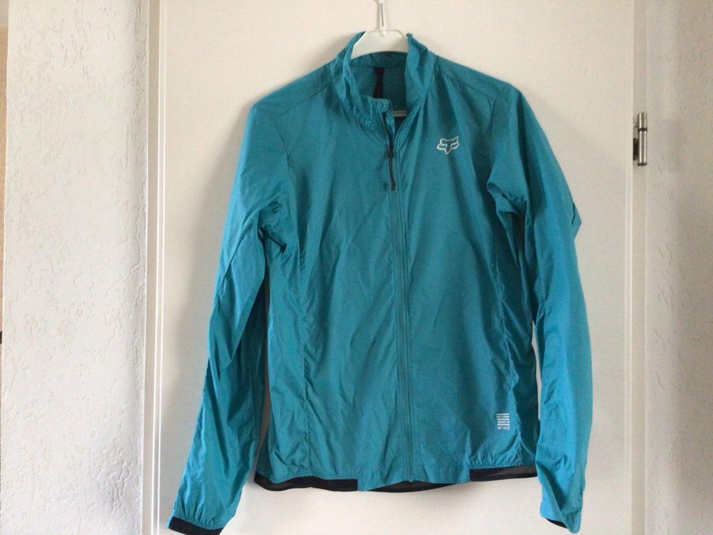 Fox windbreker turquoise S/M Cordura lichtgewicht dames, M, Ophalen of Verzenden, Zo goed als nieuw, Dames