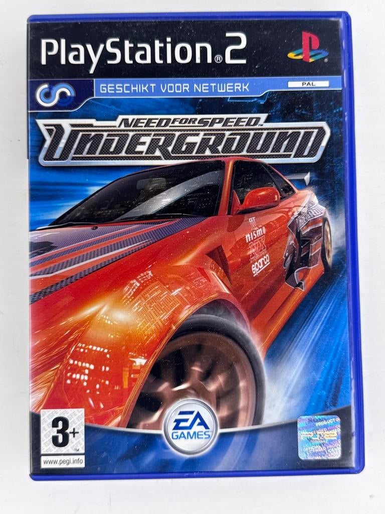 Need for Speed underground ps2, Racen en Vliegen, 2 spelers, Ophalen of Verzenden, Zo goed als nieuw