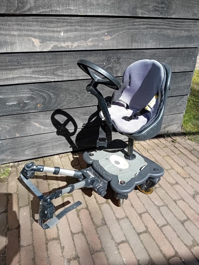 Meerijstoeltje voor achter kinderwagen., Ophalen, Gebruikt, Overige merken