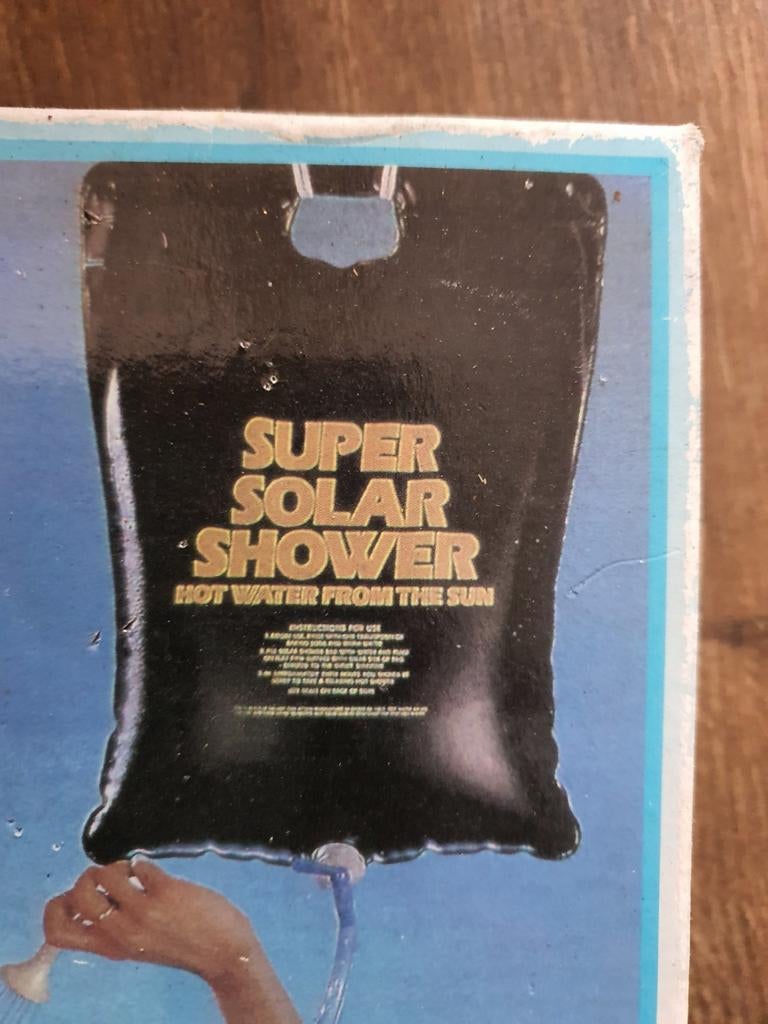 Solar campingdouche., Ophalen of Verzenden