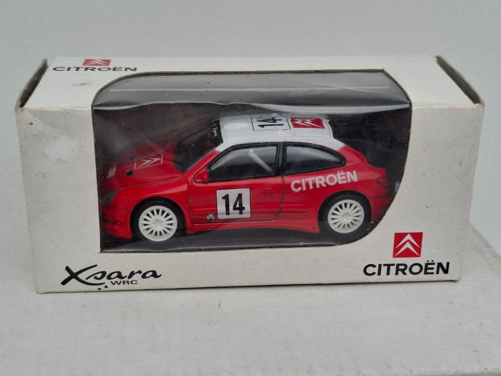 Citroën Xsara WRC - Norev 1/64, Verzenden, Zo goed als nieuw, Auto