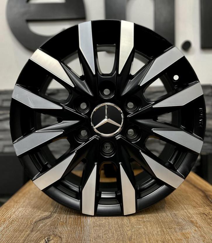 Mercedes Sprinter 16 inch 6x130 matzwart verzwaard!, Niet ingevuld, 18 inch, Velg(en), Niet ingevuld