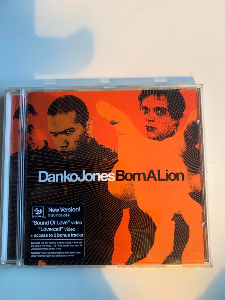 Danko jones - born a lion (5=4(, Ophalen of Verzenden, Zo goed als nieuw, Poprock