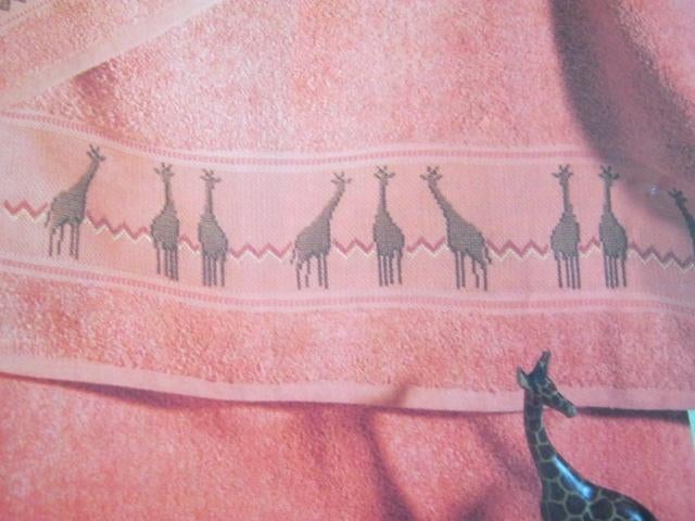 Borduurpatroon  Giraf Giraf Giraf  nr 5787, Verzenden, Nieuw, Handborduren, Patroon