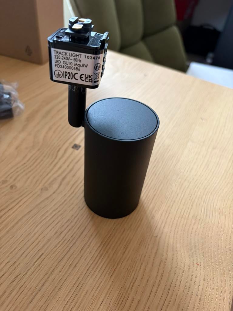 rail lamp / afdekplaat / meter rail, Ophalen of Verzenden, Nieuw, Metaal of Aluminium