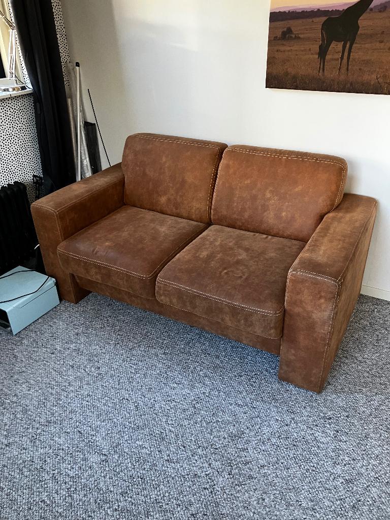 Mooie tweezits bank, Ophalen, Gebruikt, 150 tot 200 cm, Tweepersoons