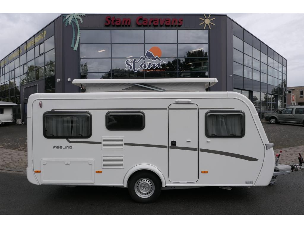 Eriba Feeling 425 NIEUW STAAT, Standaardzit, Tot en met 2, 4 tot 5 meter, Eriba