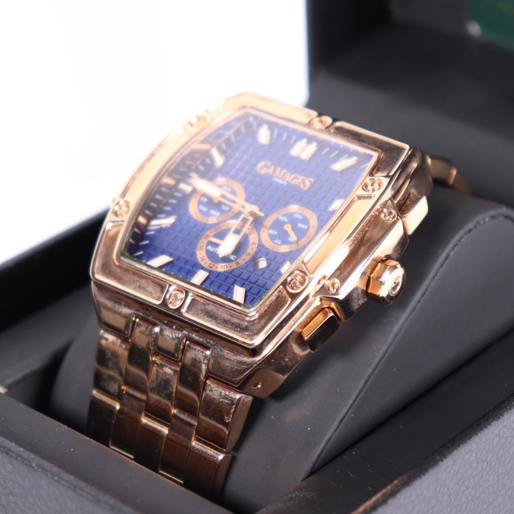 Gamages London Magnitude Rose  Horloge (51mm) - A Grade, Gamages of London, Gebruikt, Info@gamages.london, 164-182 Oxford Street, Westminster