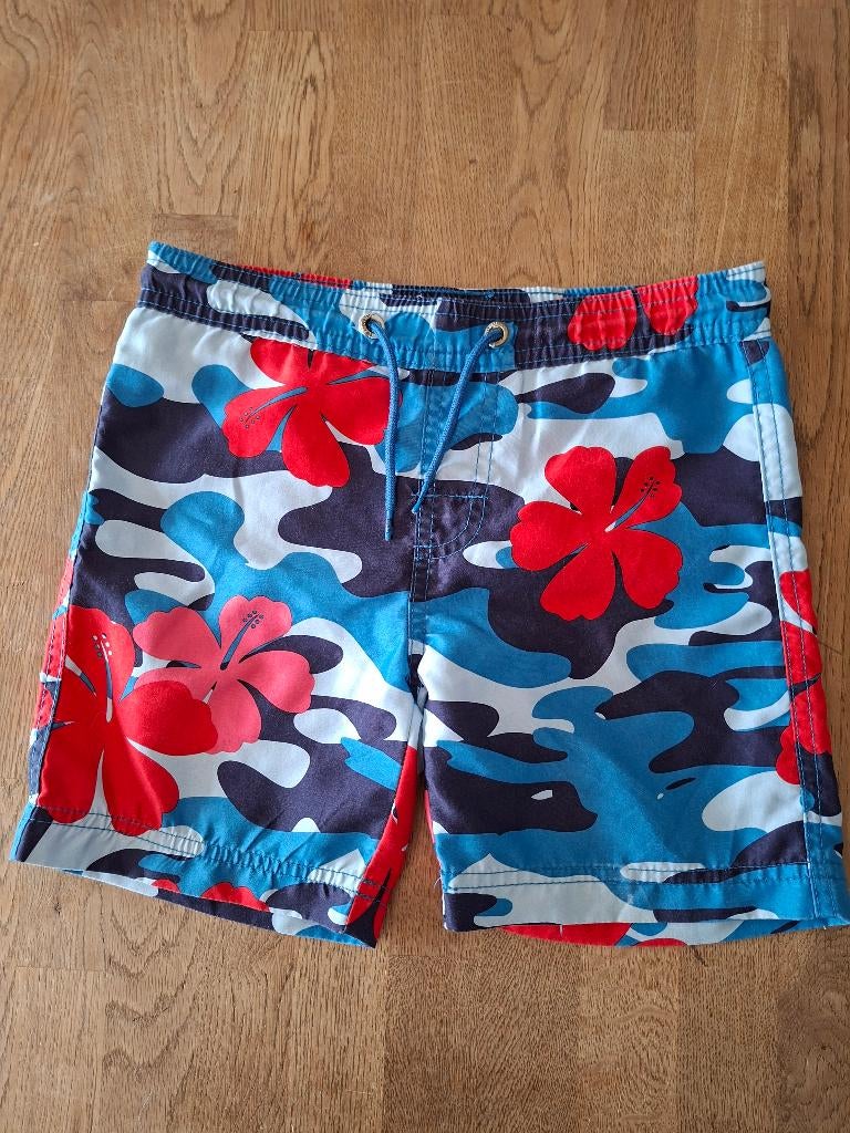 WE Fashion zwembroek blauw hibiscus print, Anneonline, Steenbergen, Shop@wesell4u.nl, Sport- of Zwemkleding
