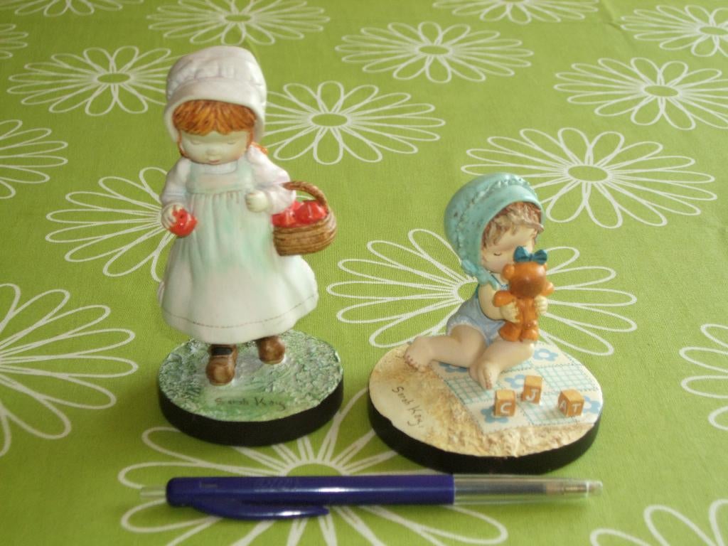 2 Sarah Kay beeldjes van D'Agostini, Ophalen of Verzenden, Zo goed als nieuw, Mens