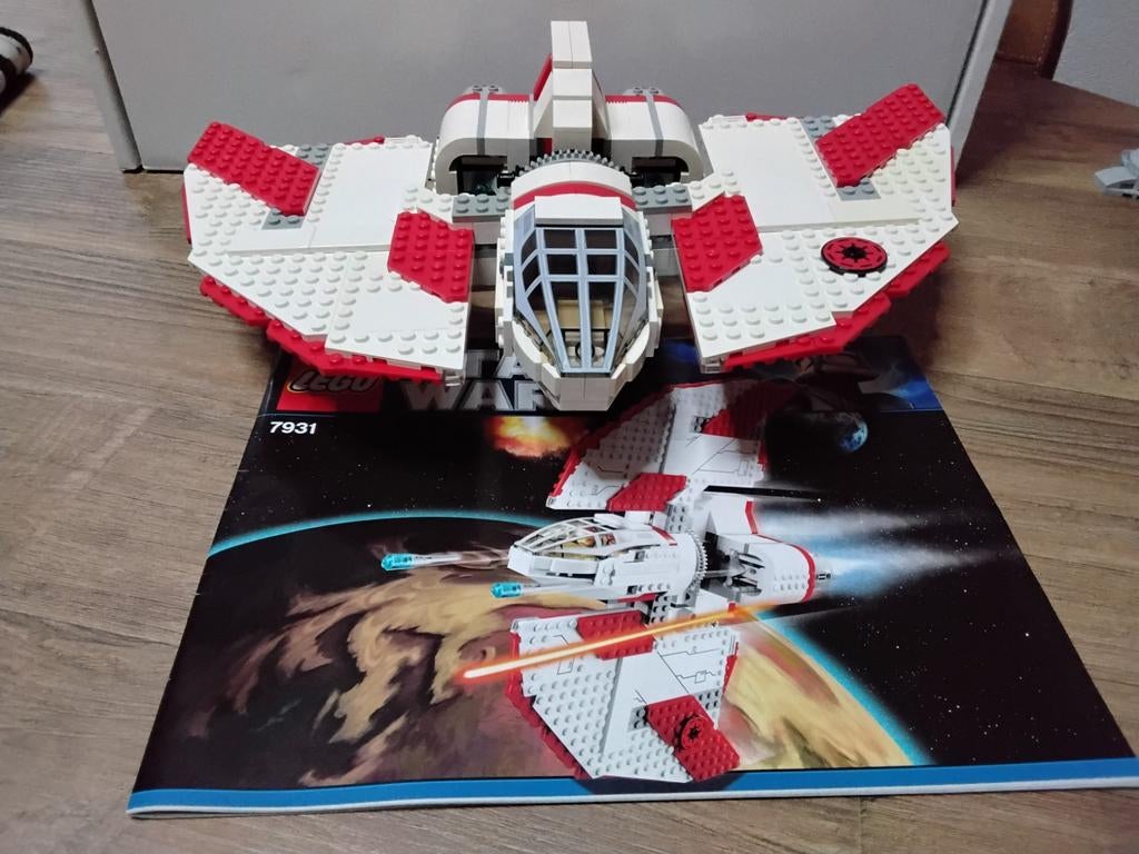 LEGO Star Wars 7931 T-6 Jedi Shuttle, set 75170, set 8091, Ophalen of Verzenden