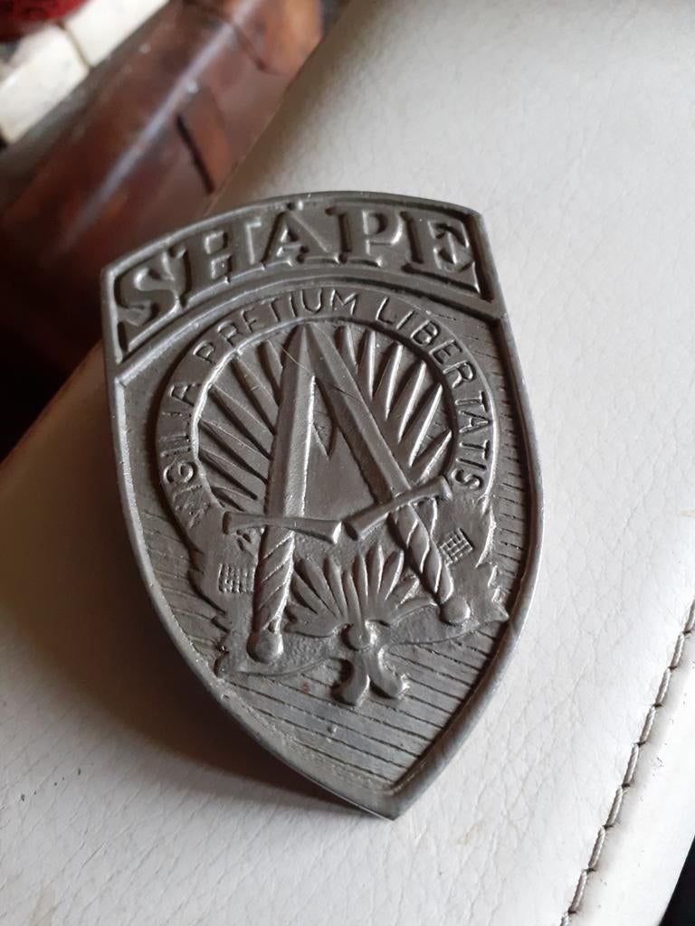 Plaquette van SHAPE  militaire eenheid van 1951 tot 2003, Ophalen of Verzenden, Embleem of Badge