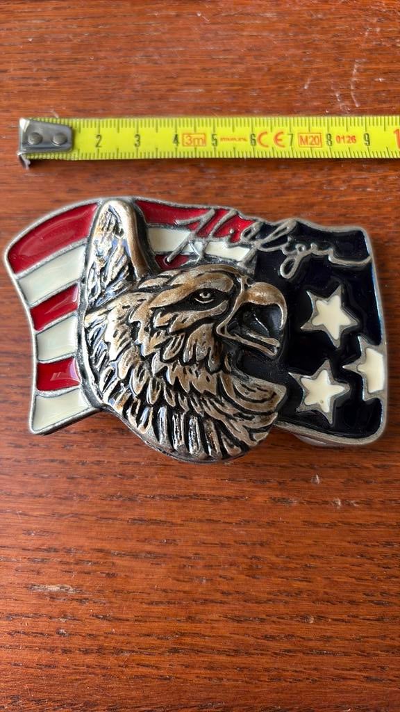 Buckle Riemgesp eagle, Kleding | Heren, Ophalen of Verzenden, Zo goed als nieuw, Overige kleuren, Minder dan 95 cm