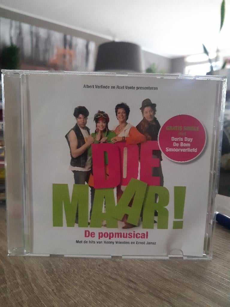 Doe Maar de popmusical cd (Z218-24), Cd's en Dvd's, Cd's | Nederlandstalig, Ophalen of Verzenden, Zo goed als nieuw, Pop