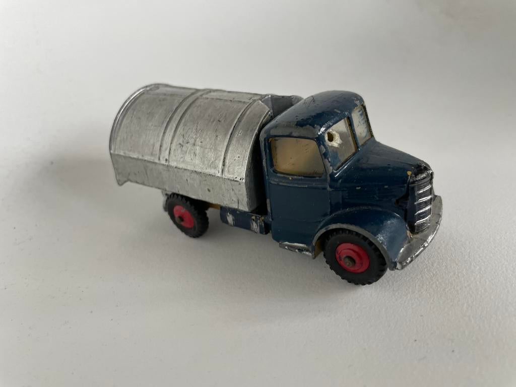 modl Dinky Toys Meccano Bedford refusetruck vuilnisauto 1/43, Hobby en Vrije tijd, Ophalen of Verzenden, Gebruikt, Bus of Vrachtwagen