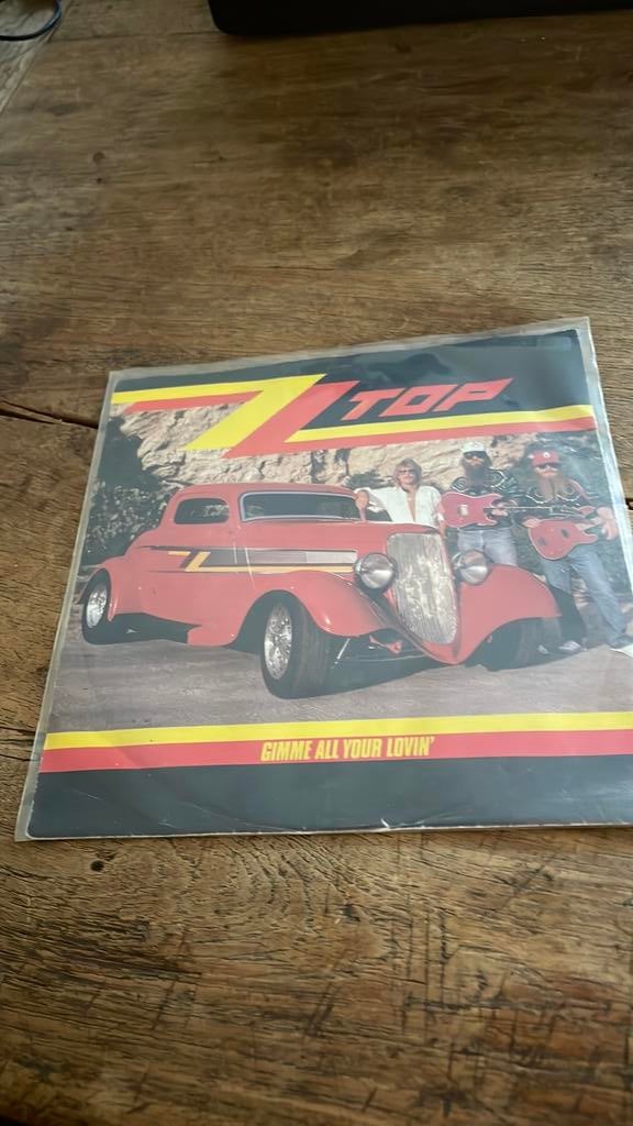 ZZ Top - Gimme all your lovin, Cd's en Dvd's, Vinyl Singles, 7 inch, Single, Ophalen of Verzenden, Zo goed als nieuw