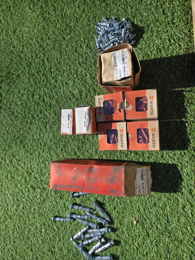 Restanten wurth plug etc teab, Ophalen of Verzenden