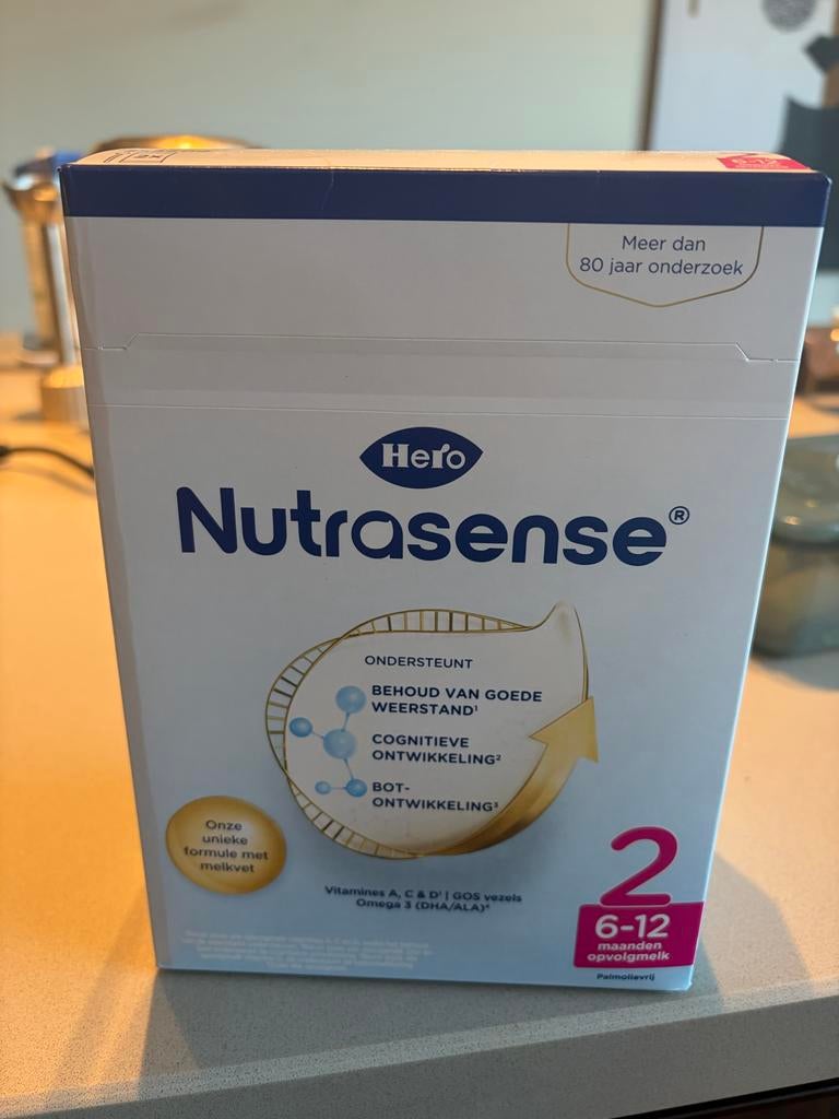 Hero Nutrasense Classic Opvolgmelk 2 (6-12m), Ophalen of Verzenden, Nieuw, Overige typen