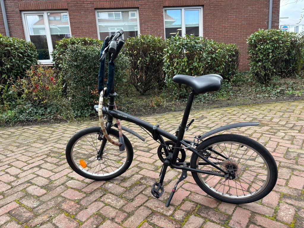 Folding Bike Tilt 100 20 Inch Single Speed - Black, Ophalen, Zo goed als nieuw, 20 inch of meer