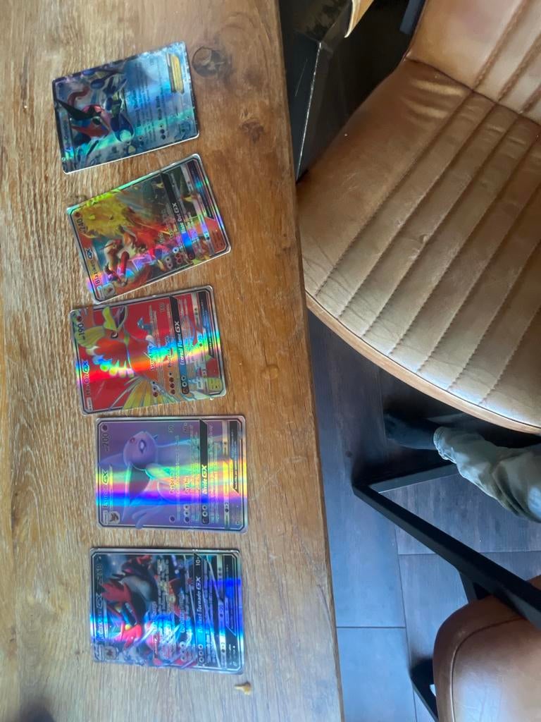 Pokémon GX kaarten set, Ophalen, Gebruikt, Meerdere kaarten, Foil