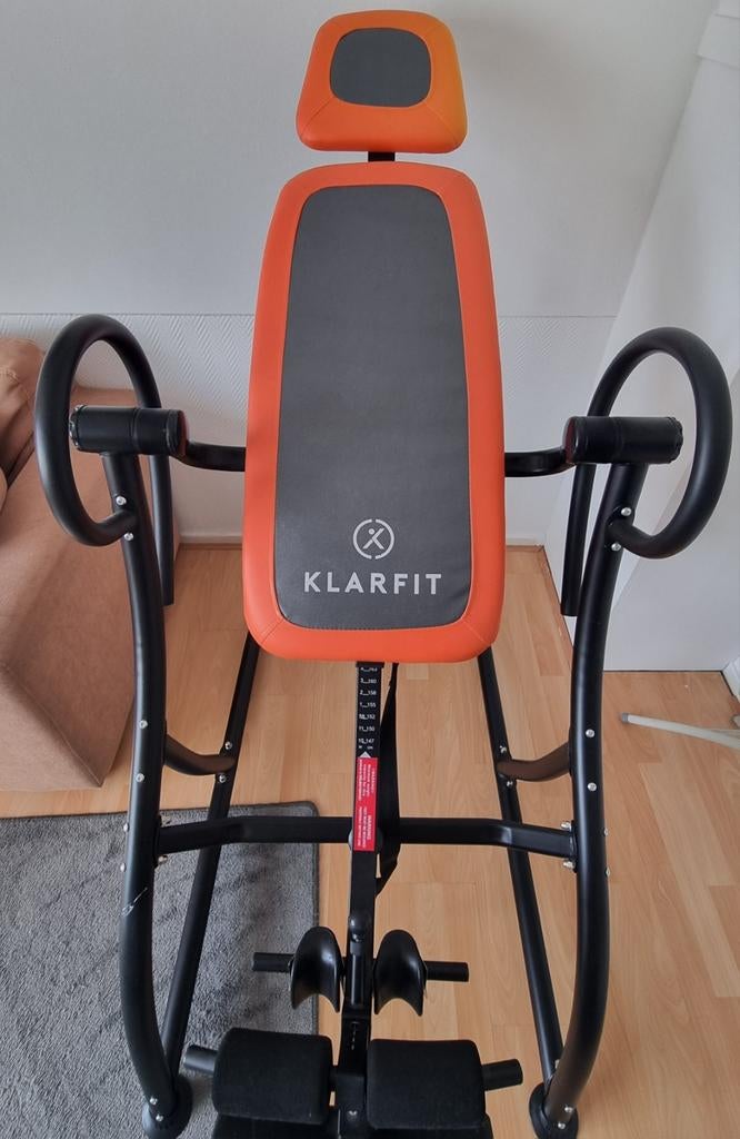 Klarfit Inversietafel, Ophalen